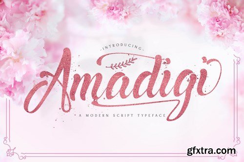 Amadigi - Modern Script Font