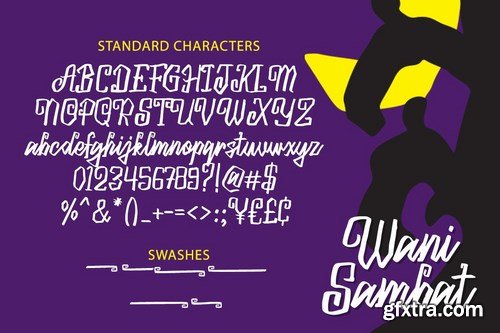 Wani Sambat - Halloween Font