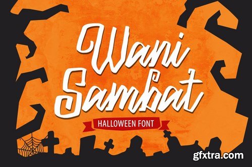 Wani Sambat - Halloween Font