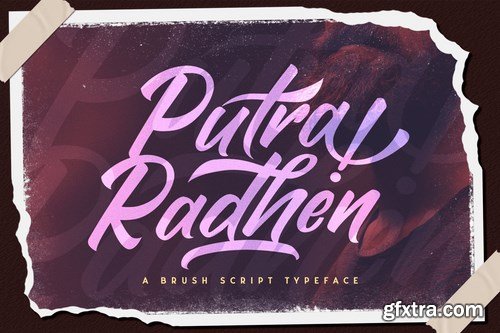 Putra Raden - Brush Script Font