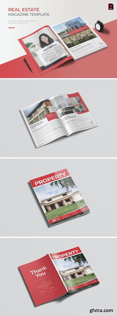 Real Estate | Magazine Template