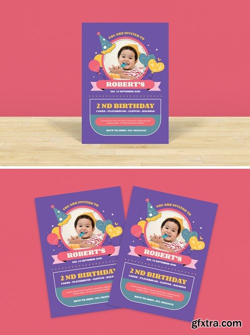 Kids Birthday Invitation