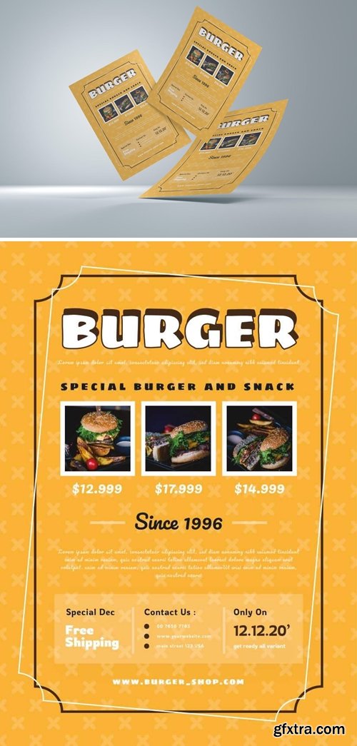 Favorite Burger Flyer