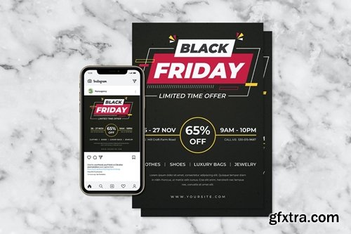 Black Friday Sale Banner Template