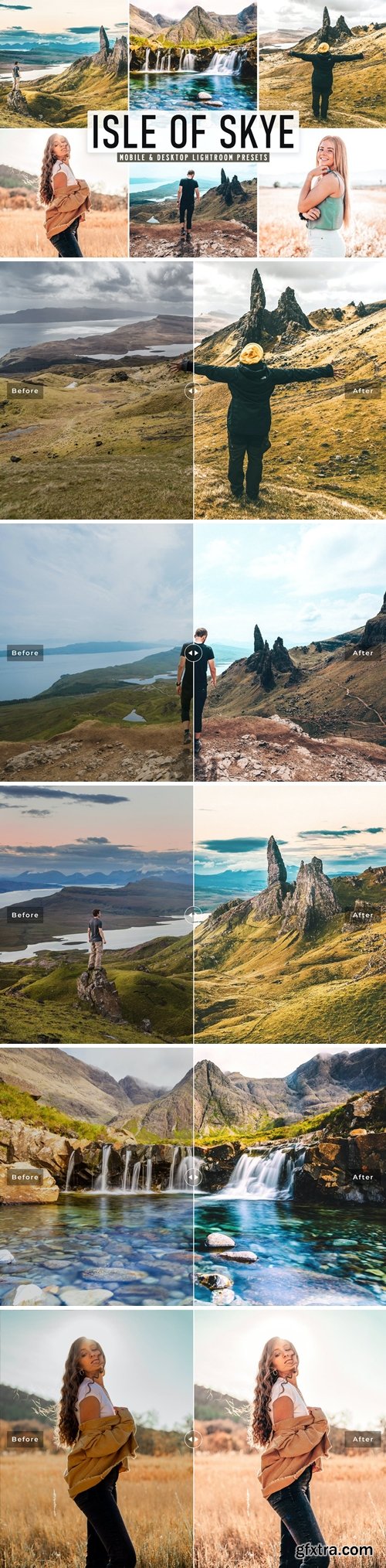 Isle of Skye Mobile & Desktop Lightroom Presets