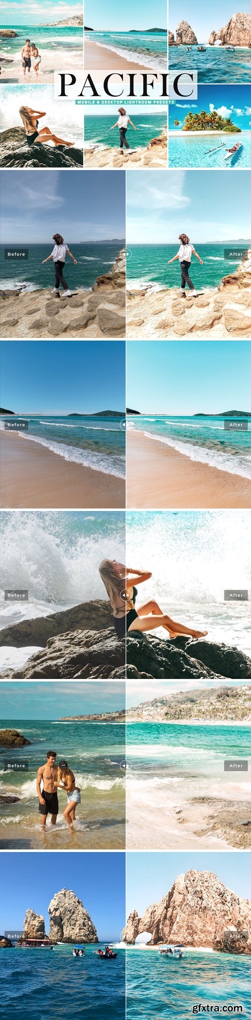 Pacific Mobile & Desktop Lightroom Presets