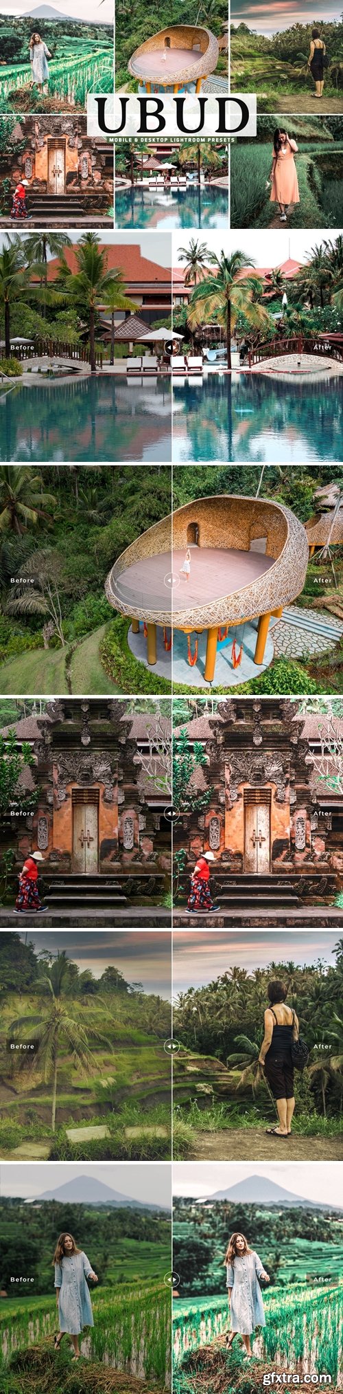 Ubud Mobile & Desktop Lightroom Presets