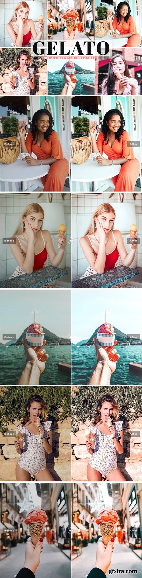 Gelato Mobile & Desktop Lightroom Presets