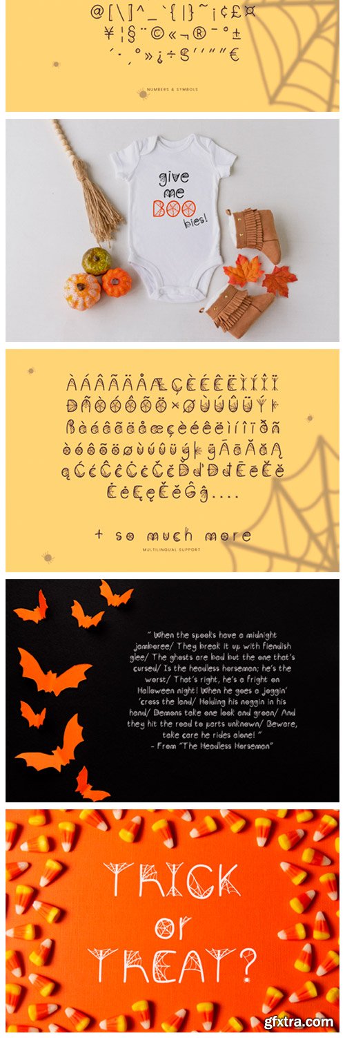 Webbed Font