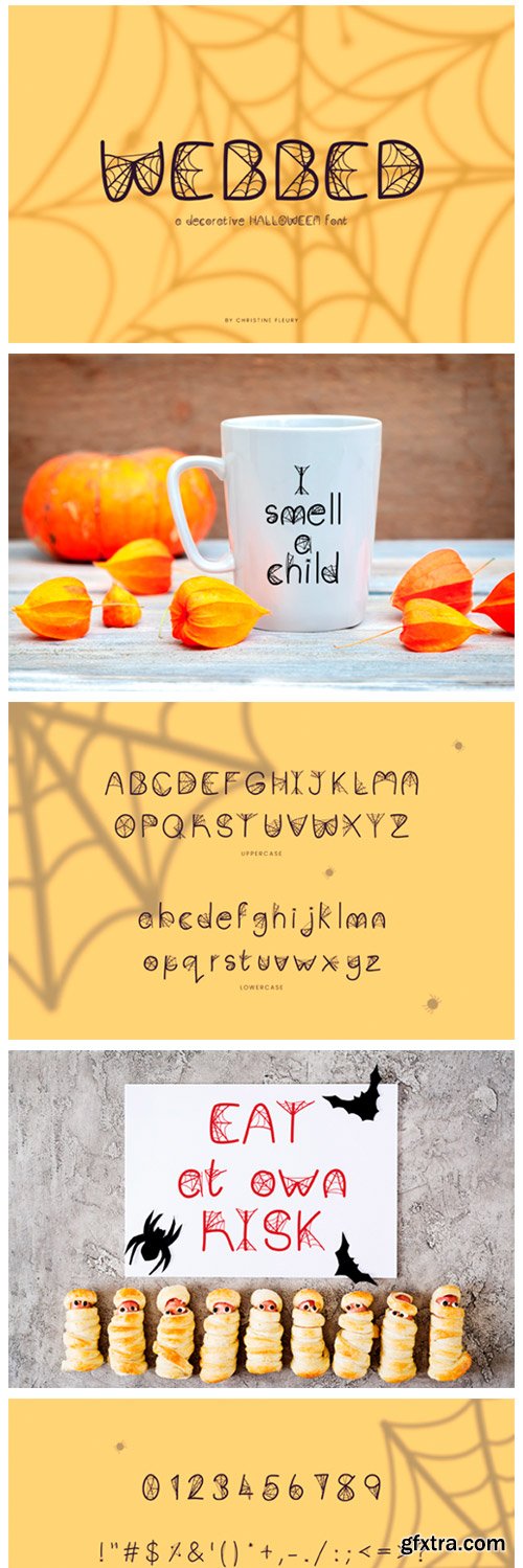 Webbed Font