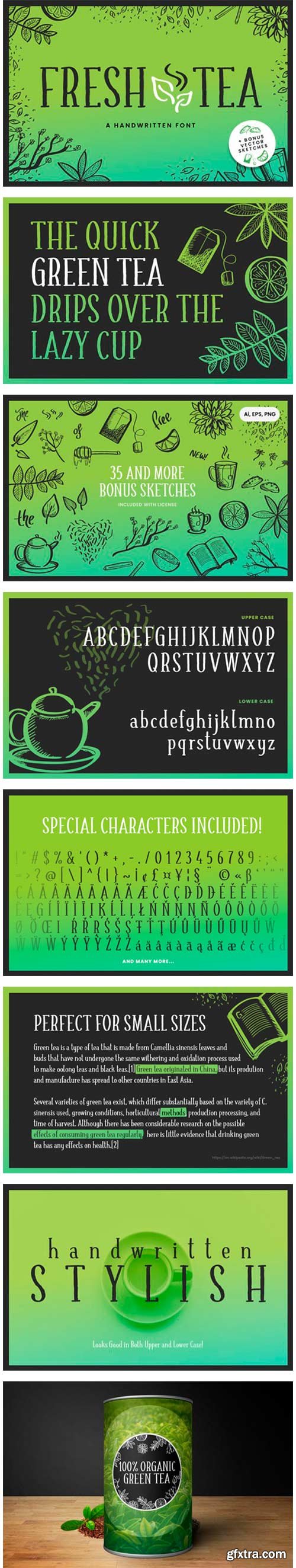 Fresh Tea Font