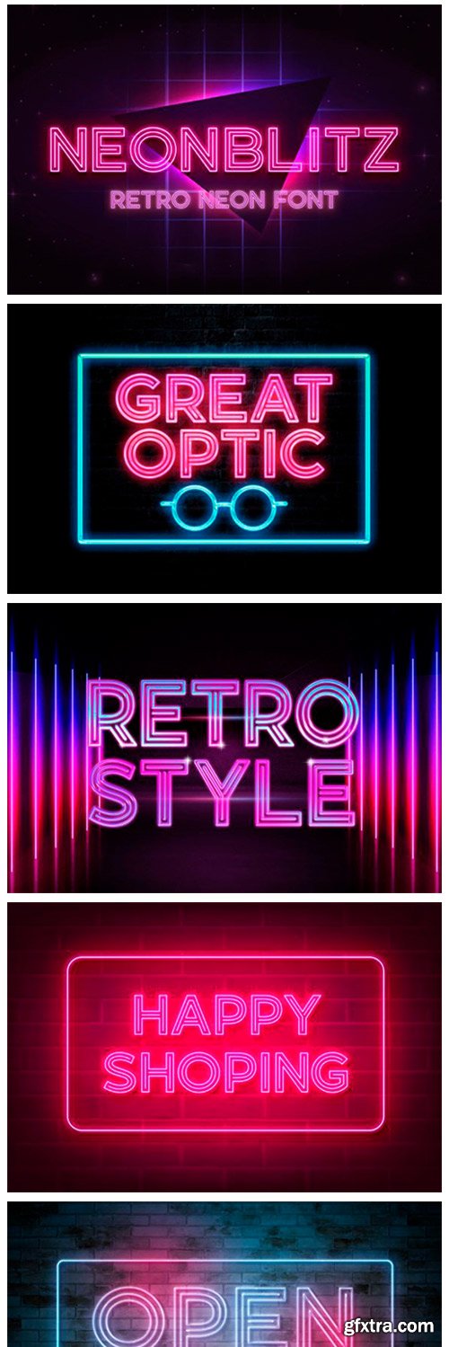 Neonblitz Font