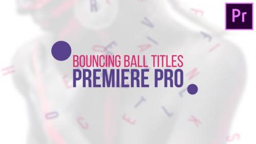 Videohive - Bouncing Ball Titles