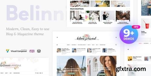 ThemeForest - Belinni v1.5.0 - Multi-Concept Blog / Magazine WordPress Theme - 20107600