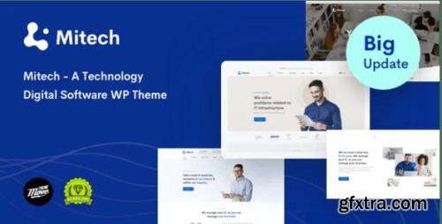 ThemeForest - Mitech v1.4.0 - Technology IT Solutions & Services WordPress Theme - 23629596