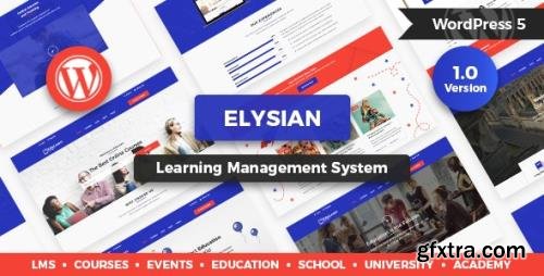 ThemeForest - Elysian v1.3 - WordPress School Theme + LMS - 20788244