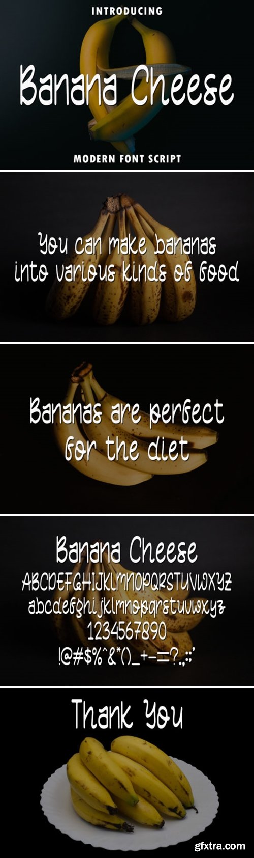 Banana Cheese Font