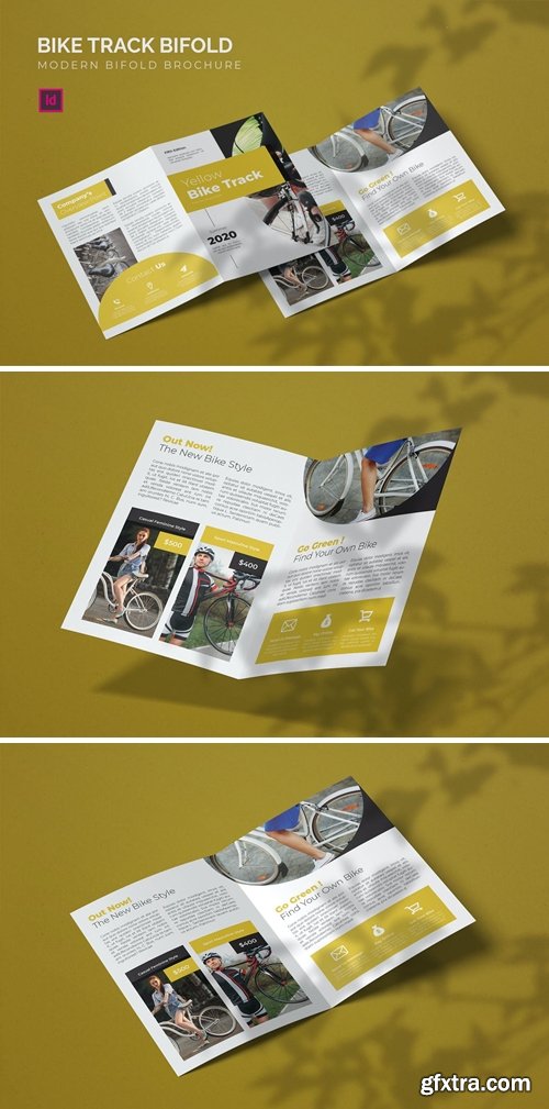 Bike Track - Bifold Brochure