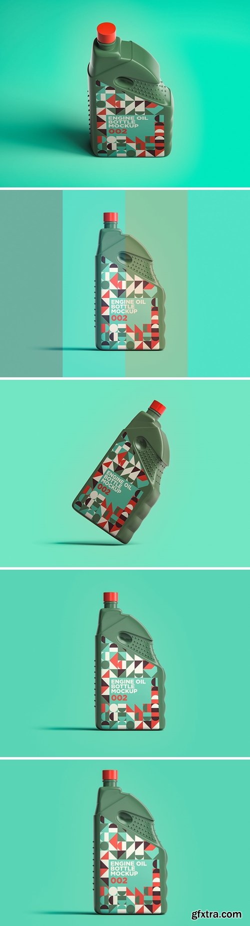 Engine Oil Bottle Mockup 002