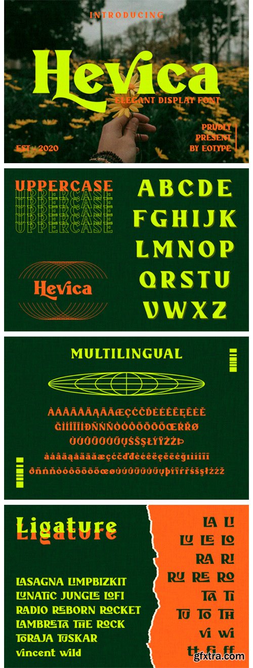 Hevica Font