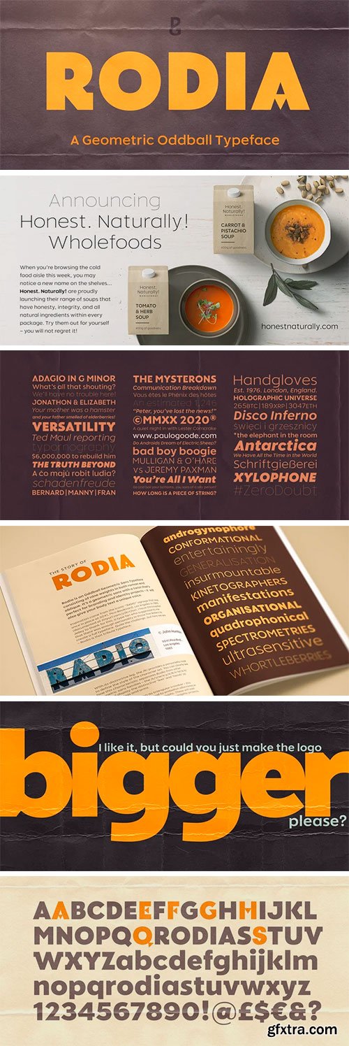 Rodia Font Family