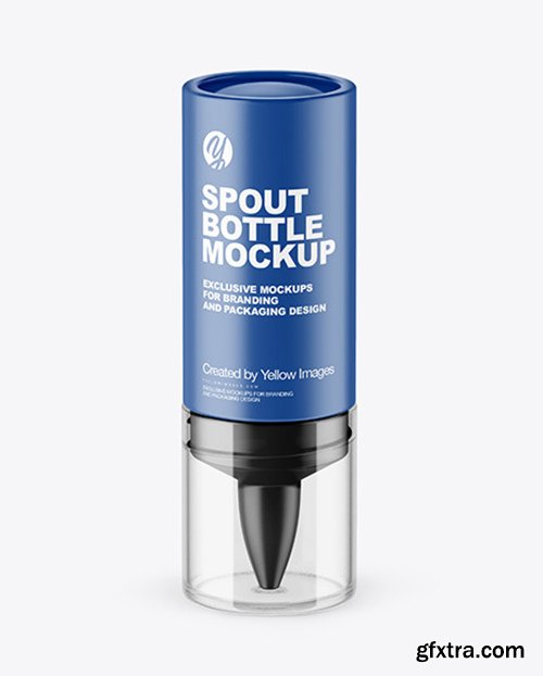 Matte Spout Bottle Mockup 66375