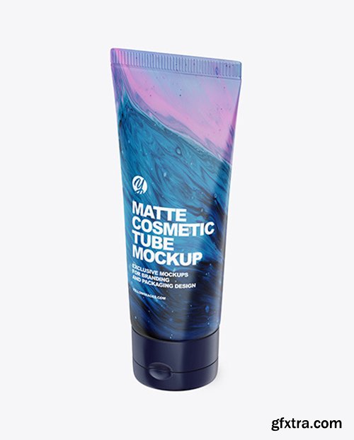 Matte Cosmetic Tube Mockup 66371