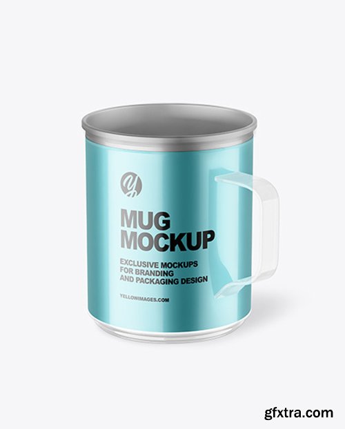 Metallic Mug Mockup 66377