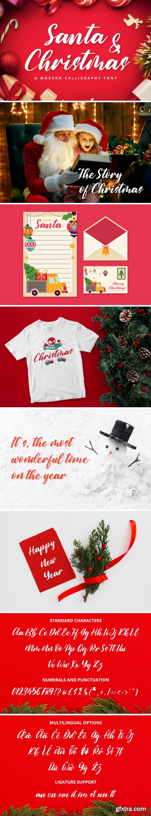 Santa & Christmas Font