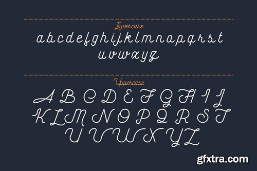 The Cape Hall - Monoline Script Font