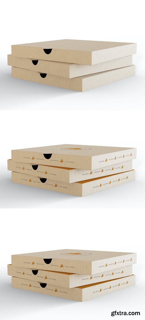 Pizza Boxes Mockup