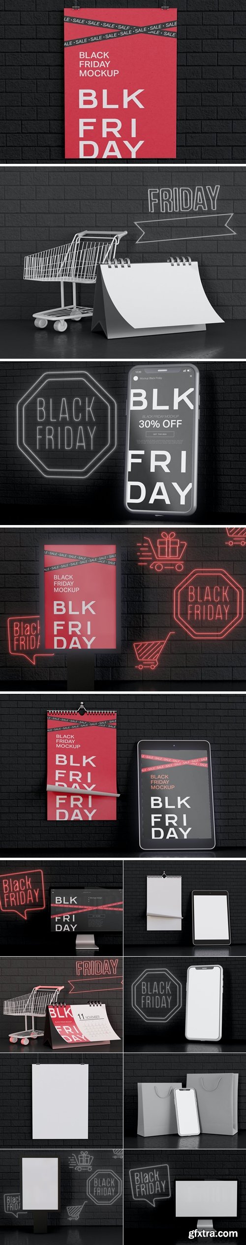 Black Friday Mockup Bundle