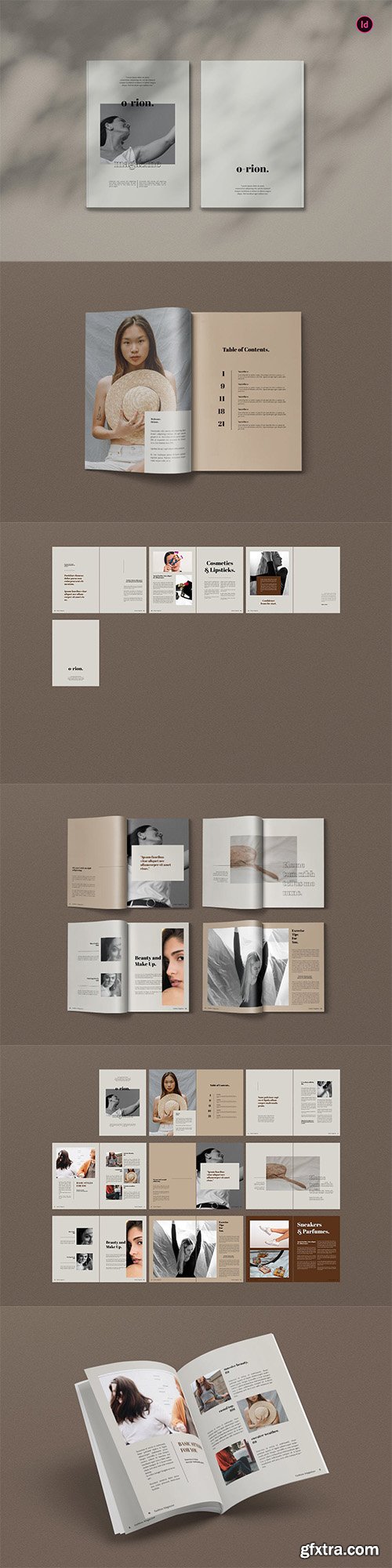 Orion Fashion Magazine Template BL