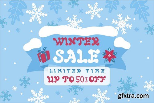 FINE WINTER Display Font