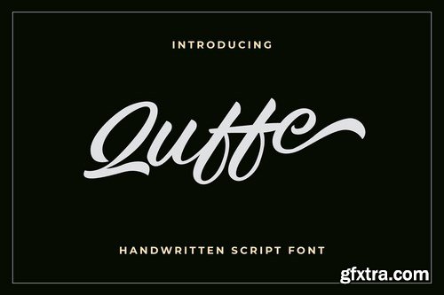 Quffe Handwritten Script Font