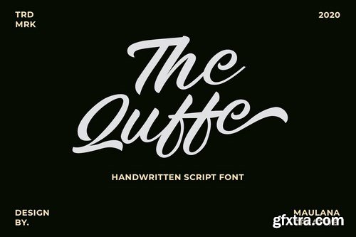 Quffe Handwritten Script Font