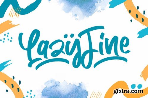 Lazy Fine - Quirky Display Font