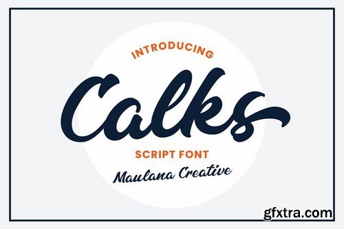 Calks Script Font