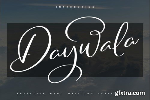 Daywala Handwritting Script Font