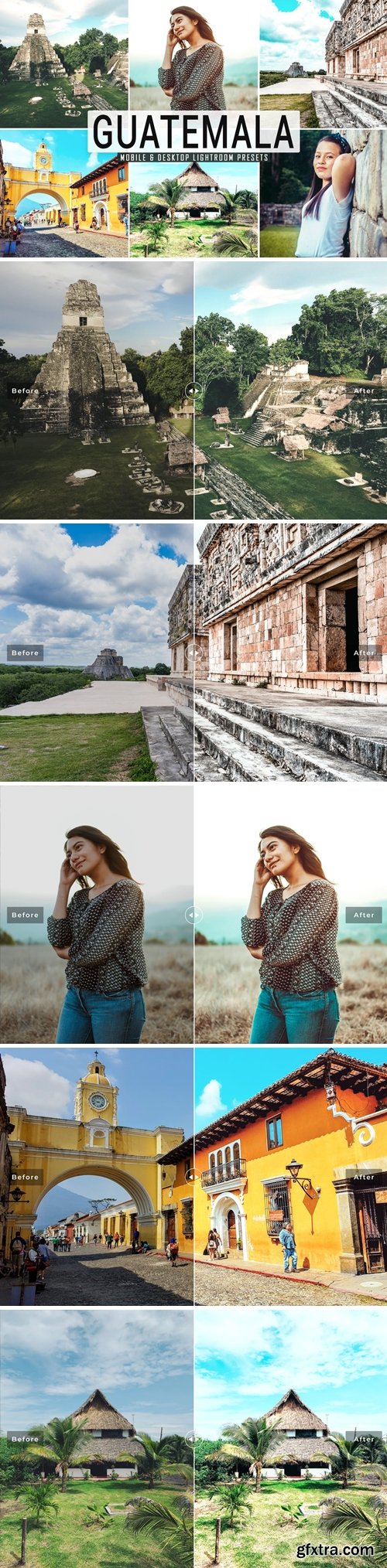 Guatemala Mobile & Desktop Lightroom Presets