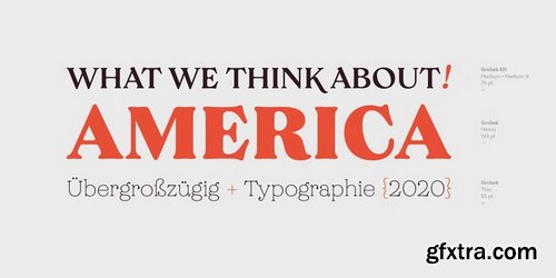 Grobek Font Family