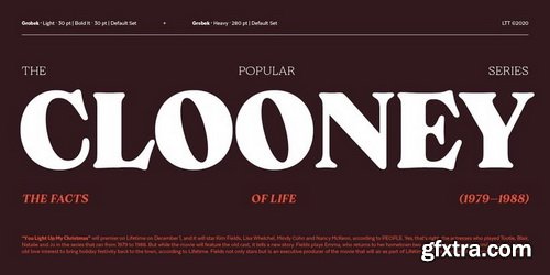 Grobek Font Family