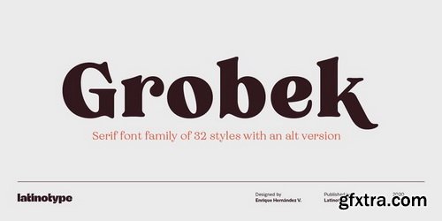 Grobek Font Family