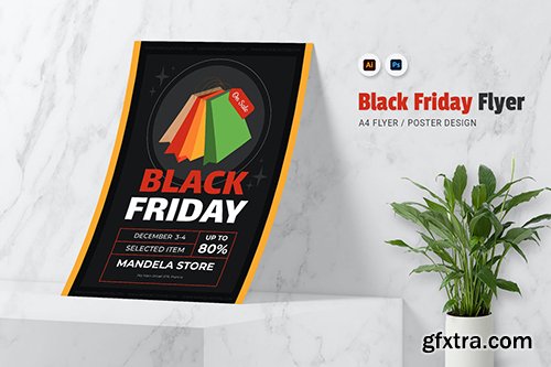 Black Friday On Sale Flyer