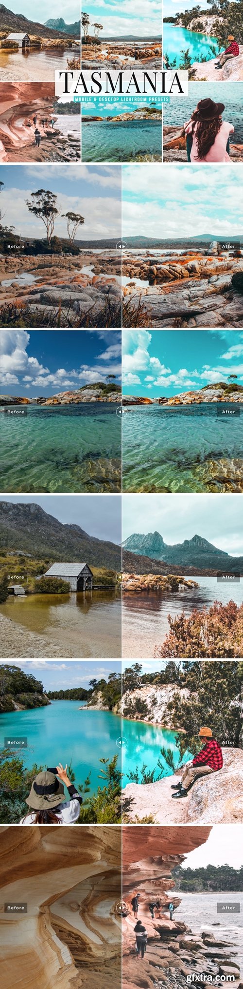 Tasmania Mobile & Desktop Lightroom Presets