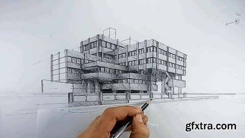 drawing perspective step by step-beginning to advanced