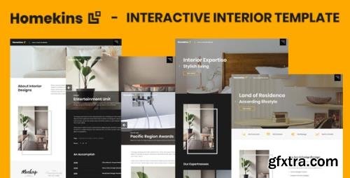 ThemeForest - Homekins v1.0 - Interactive Interior Template - 29331602