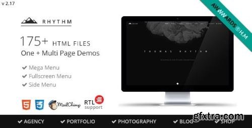 ThemeForest - Rhythm v2.17 - Multipurpose One/Multi Page Template - 10140354