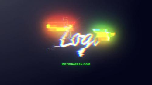 MotionArray - Colorful Glitch Logo - 842933