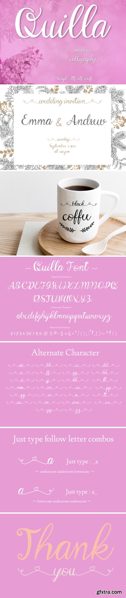 Quilla Font